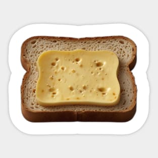 Cheese Kawaii Yummy Coffee Since Vintage Bread Sandwich Toast Sticker